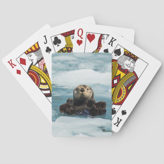 Jeu De Cartes Loutre de flottement (dos)