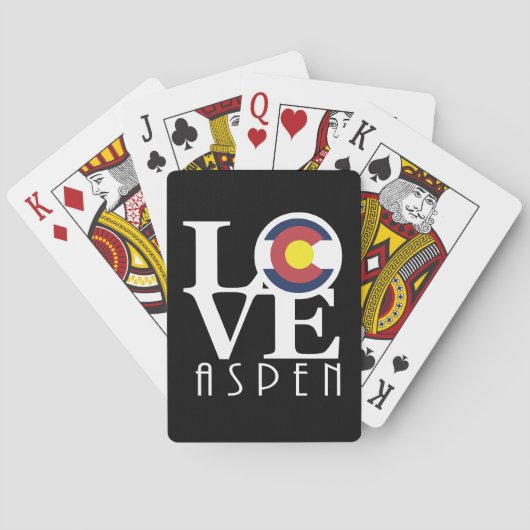 Jeu De Cartes LOVE Aspen Colorado (dos)