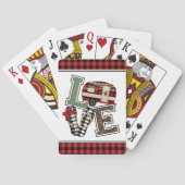 Jeu De Cartes Love Camping Moderne Camper Flip Flops (dos)