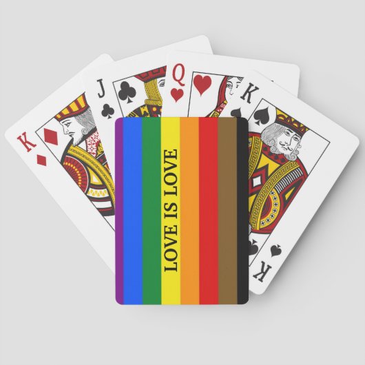 Jeu De Cartes Love is Love Classic Playing Cards (dos)