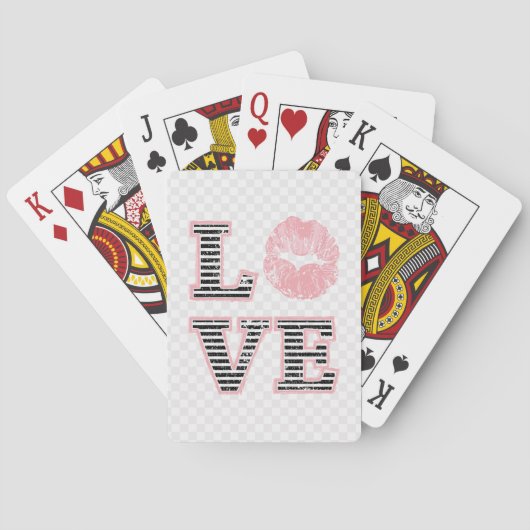Jeu De Cartes Love Lips (dos)