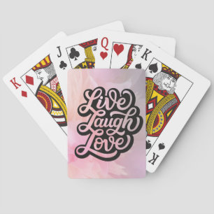 Jeu De Cartes Love Love Floral Playing Cards