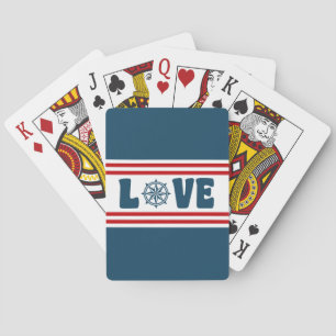 Jeu De Cartes Love nautique design