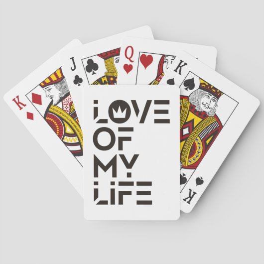 Jeu De Cartes Love of My Life (dos)