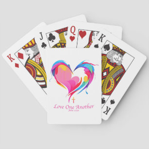 Jeu De Cartes Love One Another Bible Verse John 1334