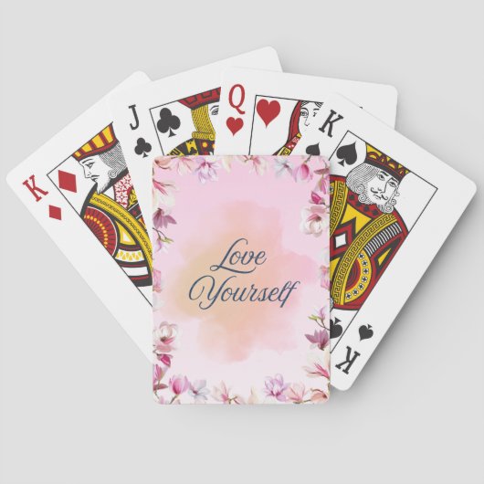 Jeu De Cartes Love Yourself Playing Cards (dos)