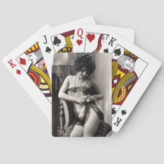 Jeu De Cartes Lovely in Lace Sexy Femme Lingerie Vintage Pin-Up