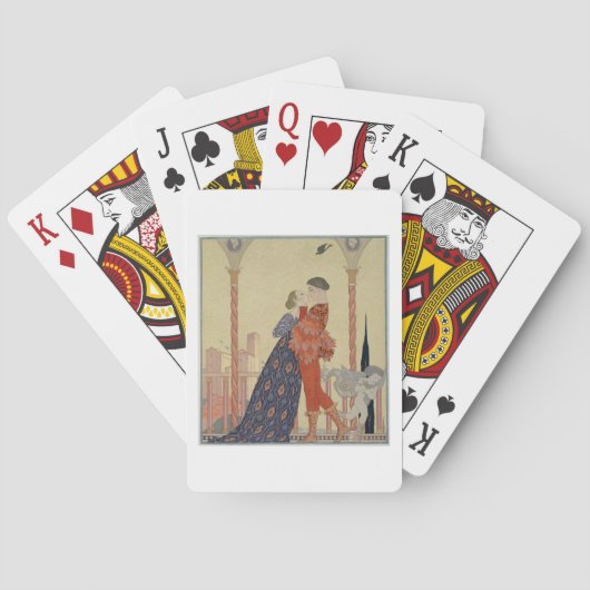Jeu De Cartes Lovers on a Balcony (dos)