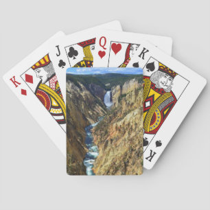 Jeu De Cartes Lower Yellowstone Falls, parc national Yellowstone