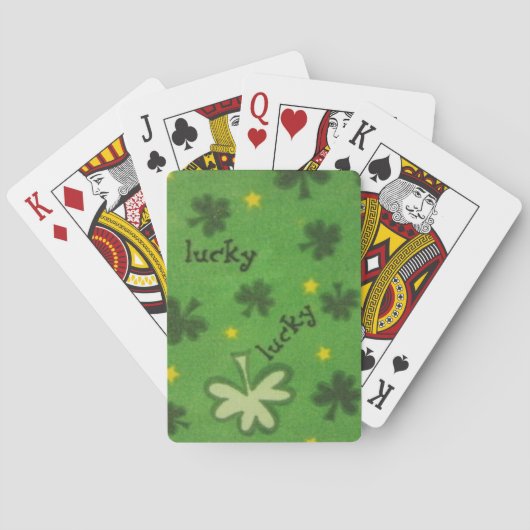 Jeu De Cartes Lucky Clover (dos)