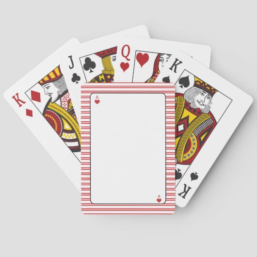 Jeu De Cartes Lucky in Love Plain Playing Card Guestbook (dos)