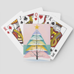 Jeu De Cartes Lueur Pastel de l'Hiver