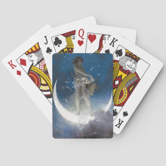 Jeu De Cartes Luna Goddess at Night Scattering Stars (dos)