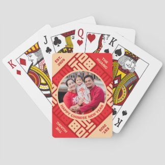 Jeu De Cartes Lunar New Year Lantern Photo Poker Cards