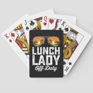 Jeu De Cartes Lunch Lady Off Duty Lunettes de soleil Dernier jou