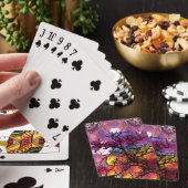 Jeu De Cartes Lune dans l'arbre... (In Situ)