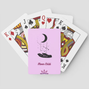 Jeu De Cartes Lune Enfant Classique Jouer Cartes