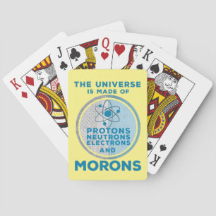 Jeu De Cartes L'Univers est fait de crétins