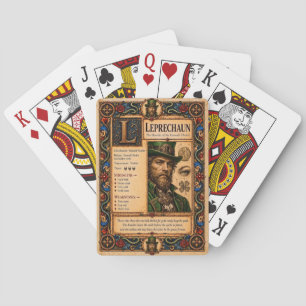 Jeu De Cartes Lutins, Art de Bestiaire Médiéval