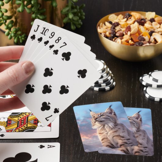 Jeu De Cartes Lynx Animal Nature sauvage majestueuse (In Situ)