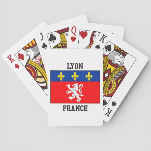 Jeu De Cartes Lyon France (dos)