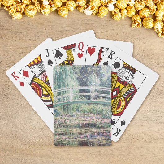 Jeu De Cartes Lys d'eau blanche | CLAUDE MONET