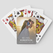 Jeu De Cartes M. et Mme Mariage Photo (dos)