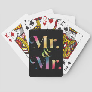 Jeu De Cartes M. & Mme Gay Enterrement de vie de garçon Mariage 