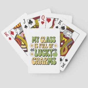 Jeu De Cartes Ma classe est pleine de chance professeur de la Sa