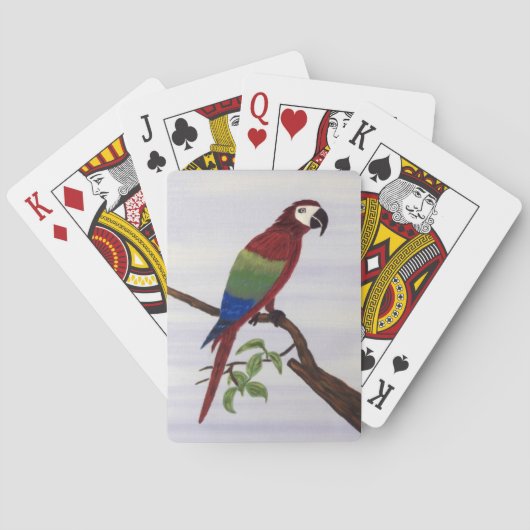 Jeu De Cartes Macaw Parrot (dos)