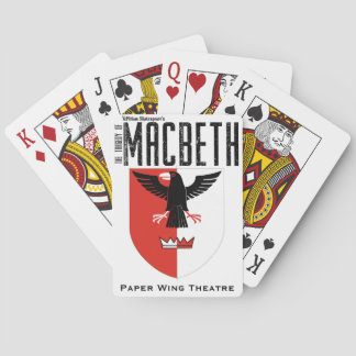 Jeu De Cartes Macbeth - Paper Wing Theatre - Playing Card