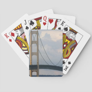 Jeu De Cartes Mackinac Bridge, Michigan, États-Unis