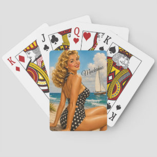 Jeu De Cartes Mackinac Bridge Vintage Beauté de Bain