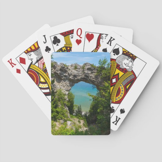 Jeu De Cartes Mackinacs Arch Rock (dos)