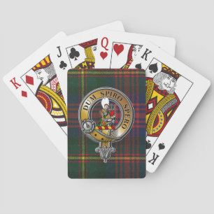 Jeu De Cartes MacLennan Tartan & Badge