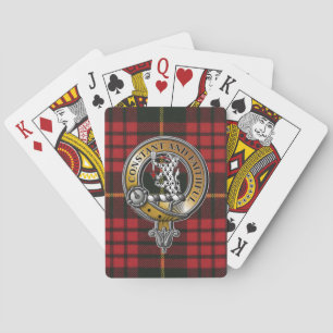 Jeu De Cartes MacQueen Tartan & Badge