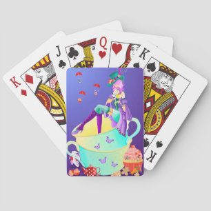 Jeu De Cartes Mad Hatter dans Teacup Wonderland