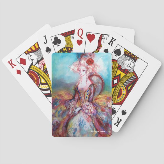 JEU DE CARTES MADAME POMPADOUR (dos)