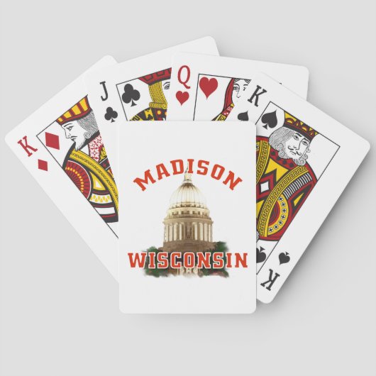 Jeu De Cartes Madison, Wisconsin (dos)