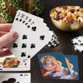 Jeu De Cartes Madone et Enfant (In Situ)