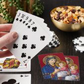 Jeu De Cartes Madone et Enfant (In Situ)