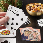 Jeu De Cartes Madone et Enfant (In Situ)