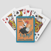 Jeu De Cartes Magasins Italiens Art Nouveau vintage par Capiello (dos)