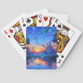 Jeu De Cartes Magical Dragonfly Playing Cards  (dos)