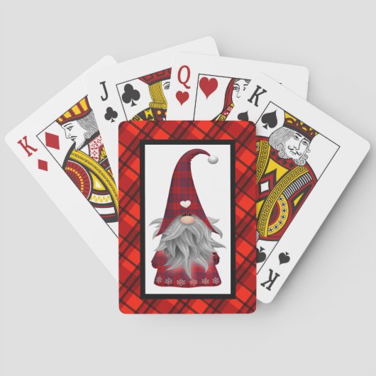 Jeu De Cartes Magicien de Noël (dos)