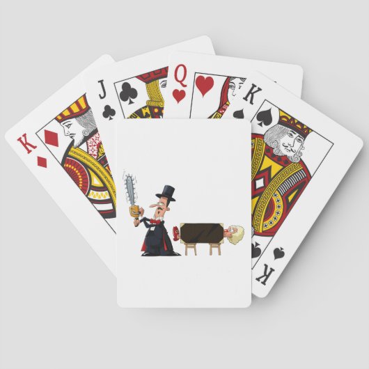 Jeu De Cartes Magicien exécutant (dos)