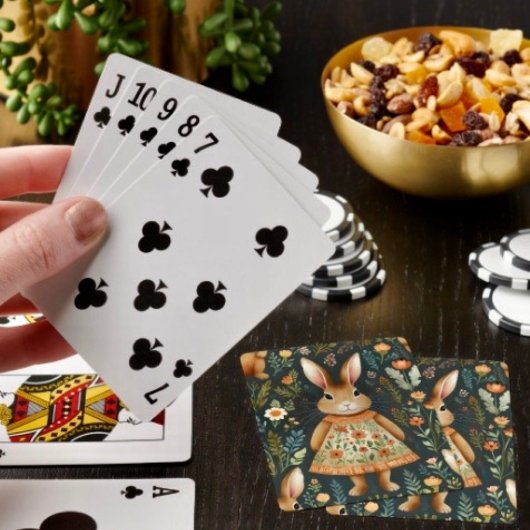 Jeu De Cartes Magie Bunny Springtime Jouer Cartes