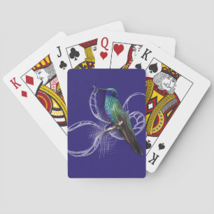 Jeu De Cartes Magnifique colibri - personnalisez en ajoutant un