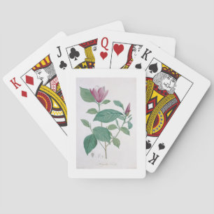 Jeu De Cartes Magnolia décoloration, gravée par Legrand (couleur