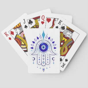 Jeu De Cartes Main de l'oeil malin de Hamsa
